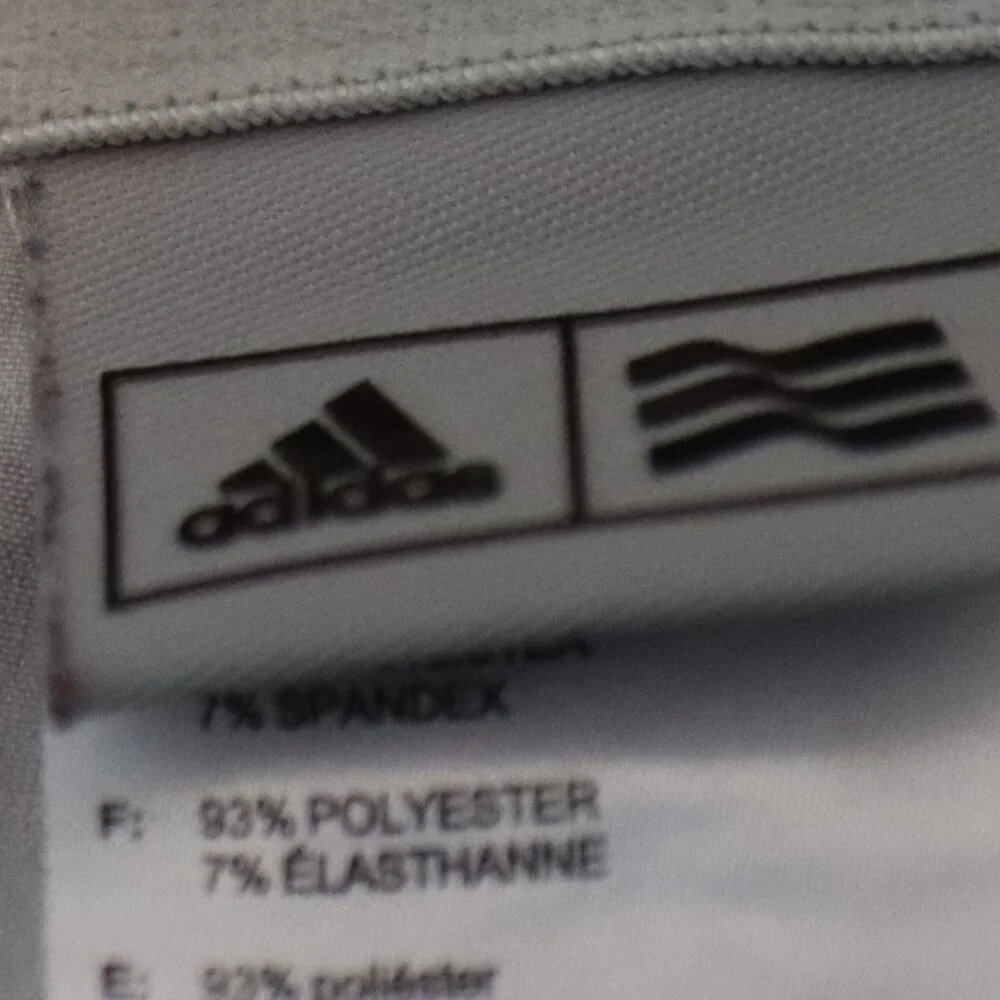 ADIDAS Ultimate 365 ADVR0799 Men's Sz 38 Gray Logo Woven Golf Shorts